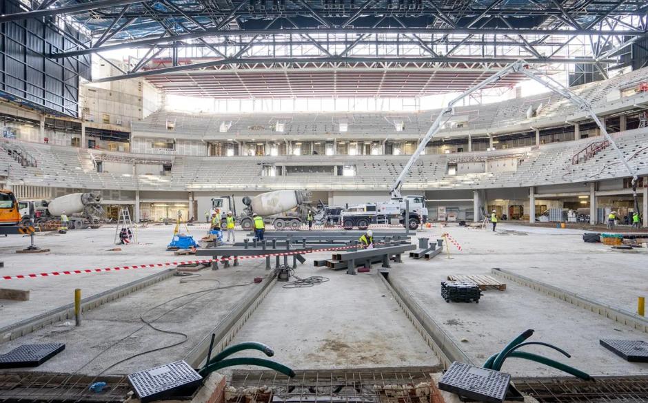 Obras del Roig Arena