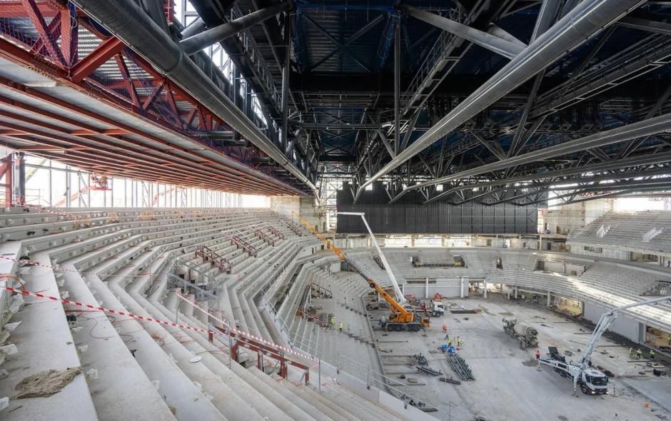 Obras del Roig Arena