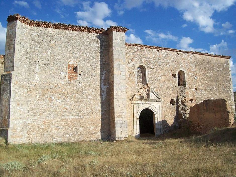 El convento de Piedras Albas (Soria), de donde provenía el retablo