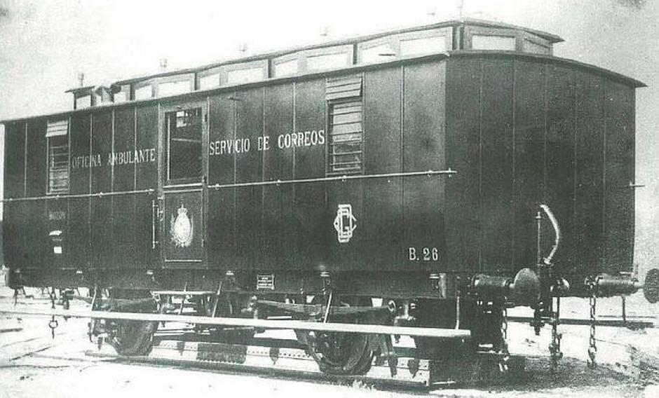 Vagón de tren correo