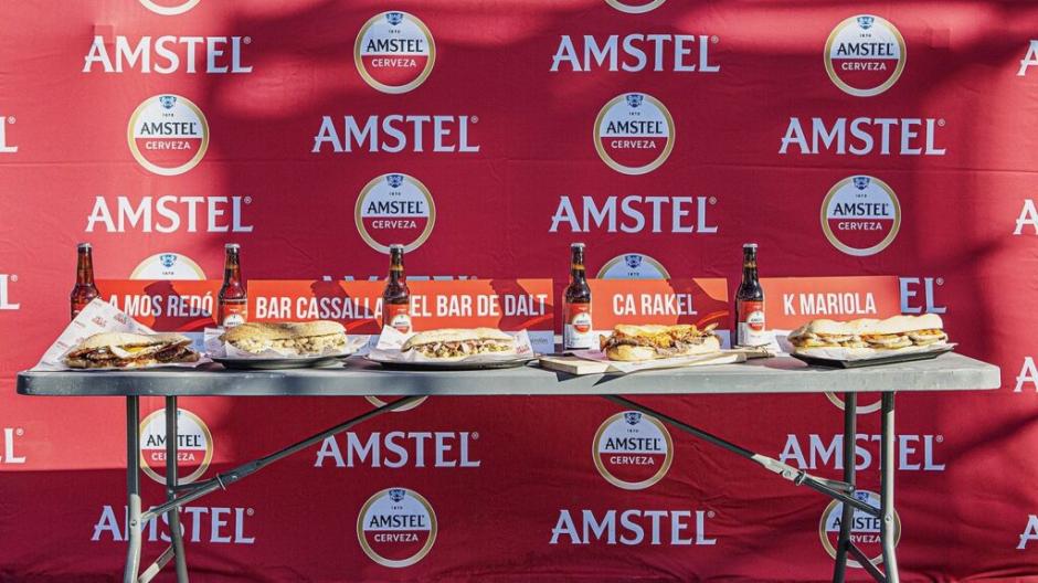 Imagen de los bocadillos finalistas al premio de mejor almuerzo en la Comunidad Valenciana el año 2023