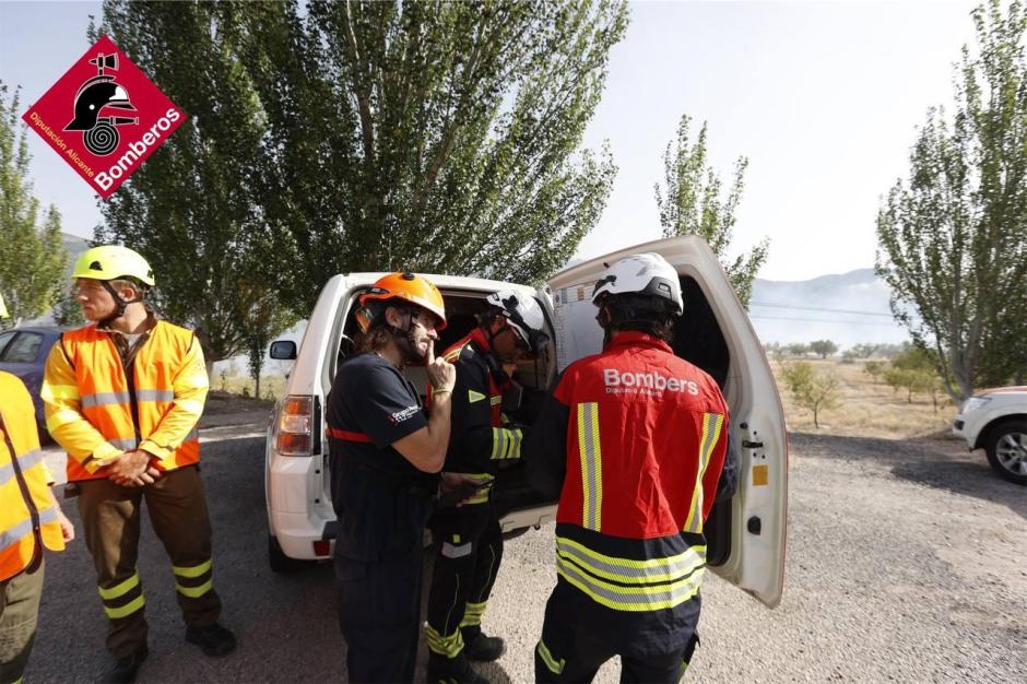 Incendio Benasau