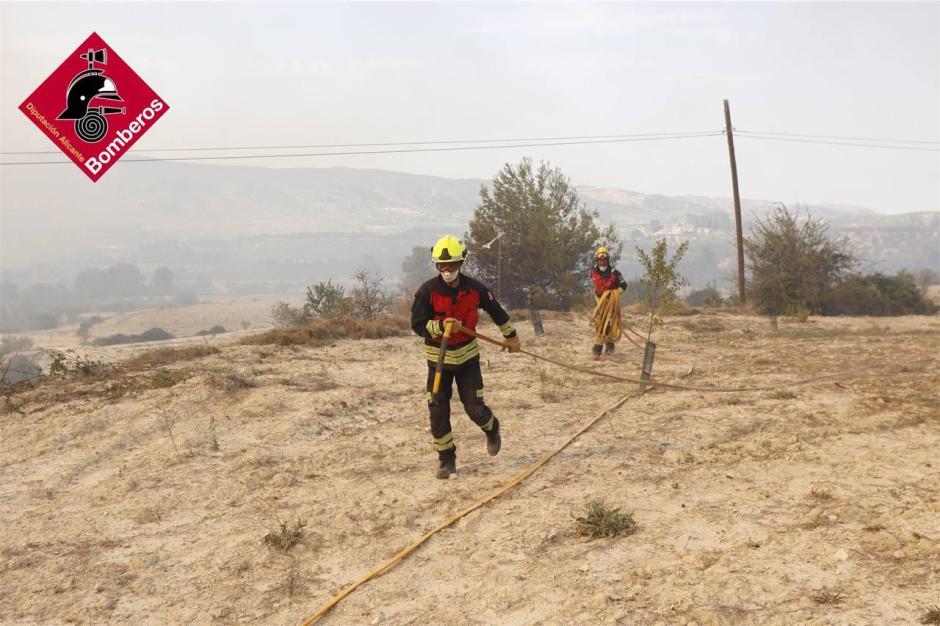 Incendio Benasau