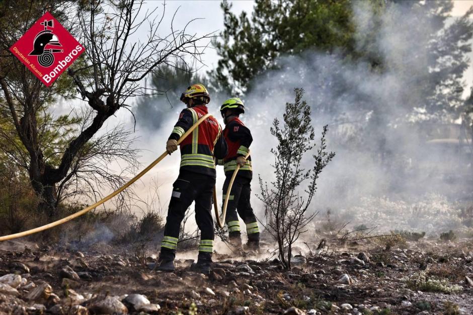 Incendio Benasau