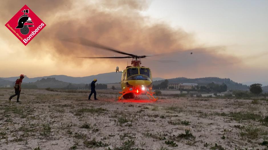 Incendio Benasau