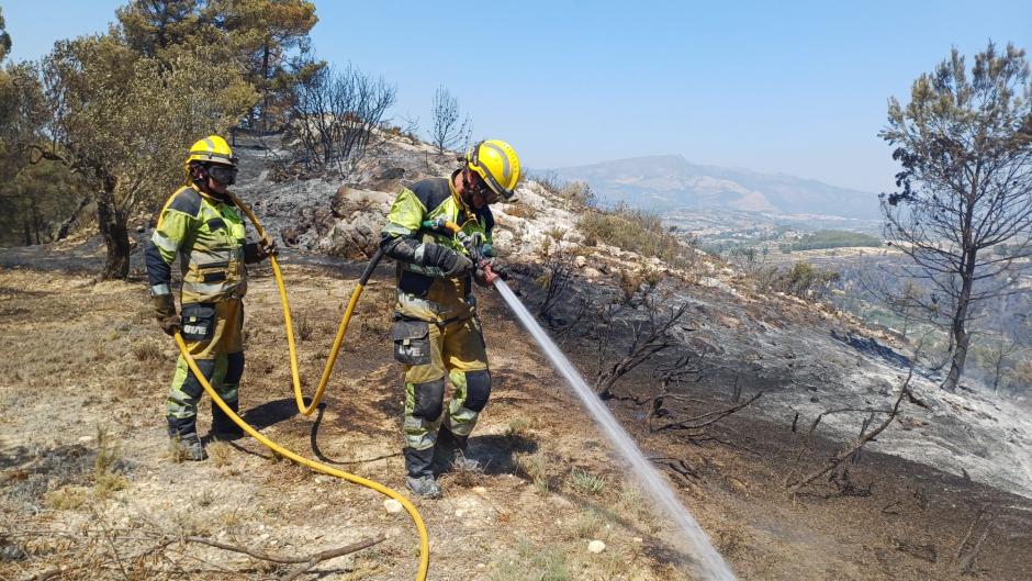 A estos esfuerzos se sumaron ocho unidades de bomberos forestales (UBF), compuestas por unos 35 efectivos, y 40 miembros de la UME. El despliegue masivo de personal y recursos refleja la gravedad del incendio y la necesidad de actuar rápidamente para evitar que las llamas alcanzaran zonas habitadas.