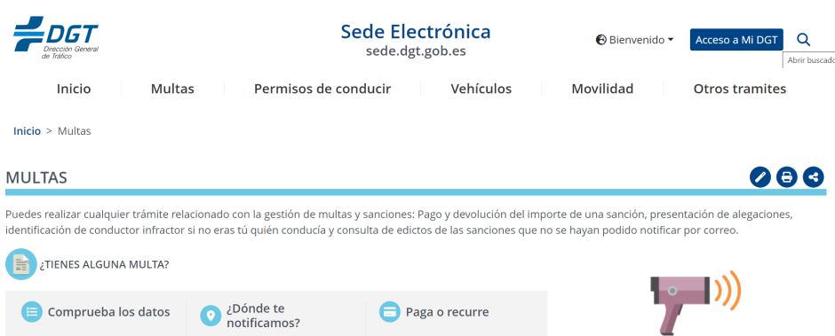 La DGT ni sabe ni informa sobre multas en Cataluña o País Vasco