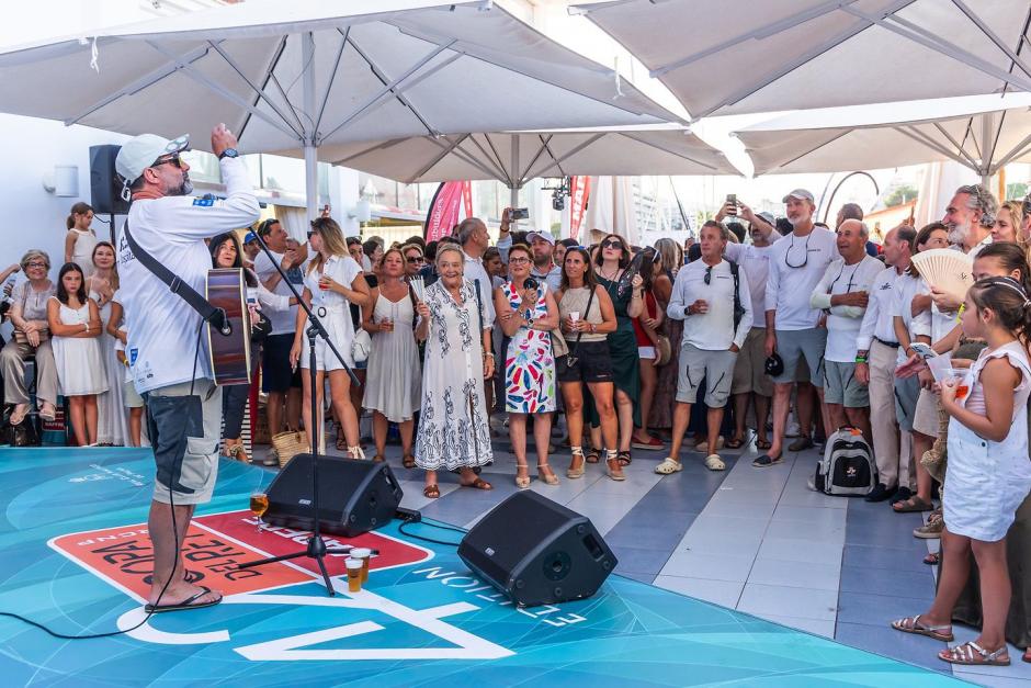 Don Felipe, en el concierto de la Copa del Rey Mapfre