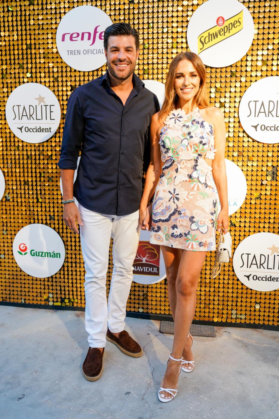 Paula Echevarría y Miguel Torres en  Starlite de Marbella.