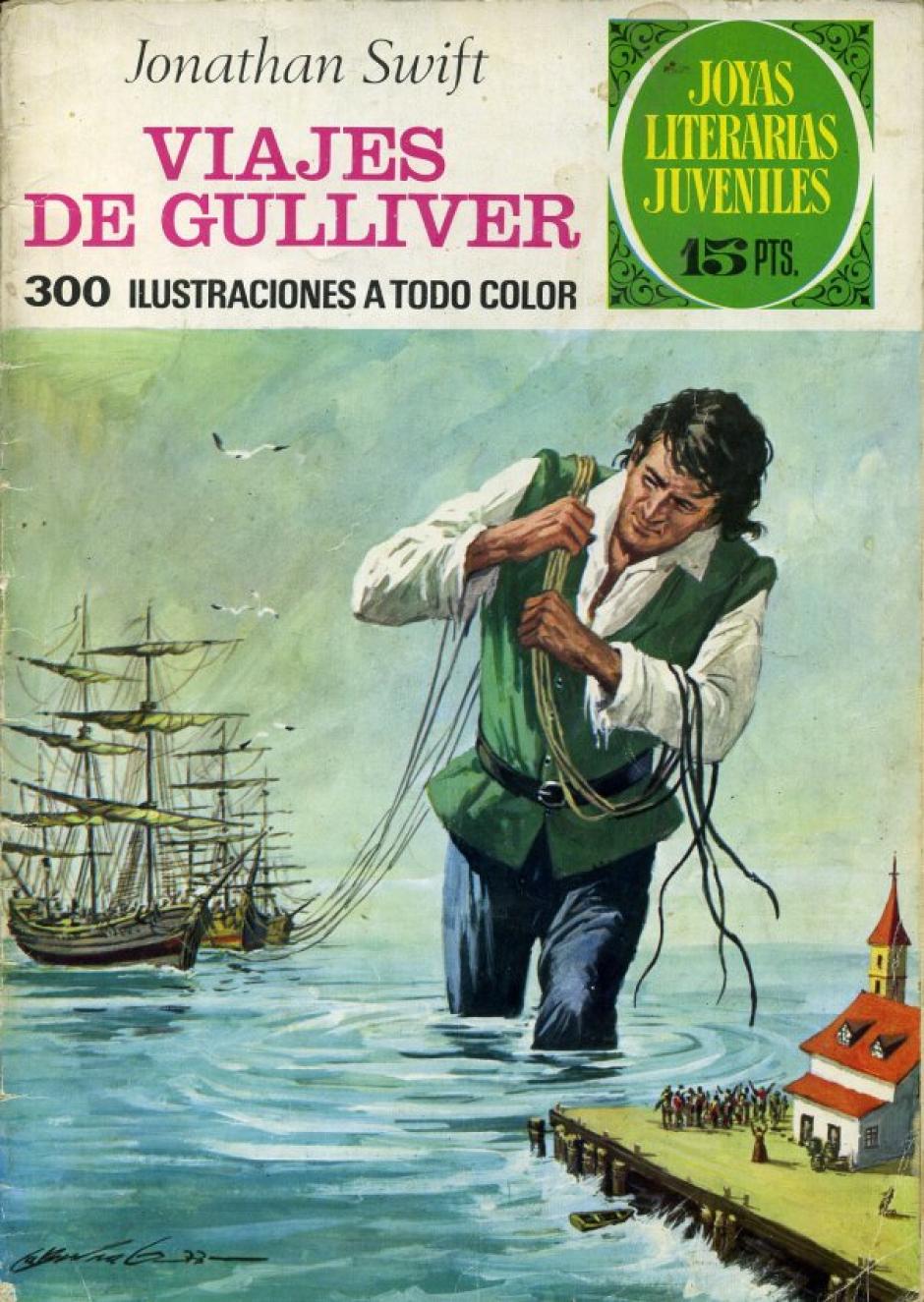 «Los viajes de Gulliver», en la colección Joyas Literarias Juveniles de Bruguera