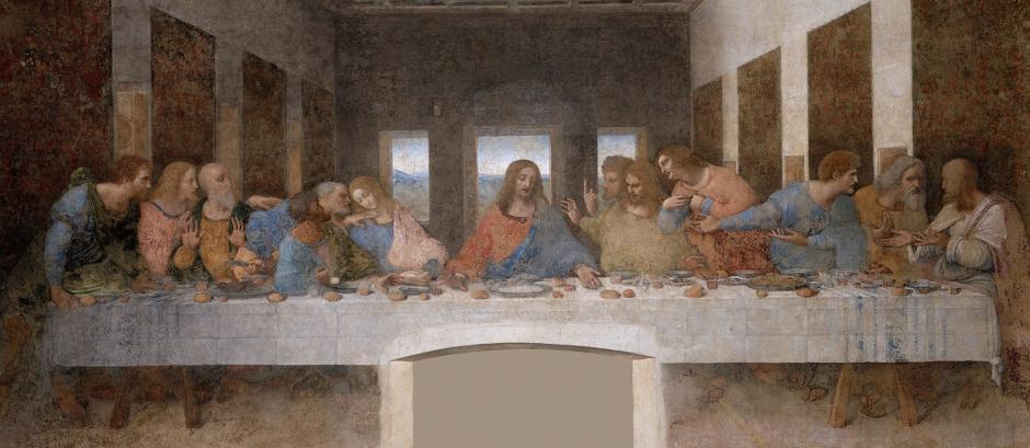 La última cena de Leonardo da Vinci