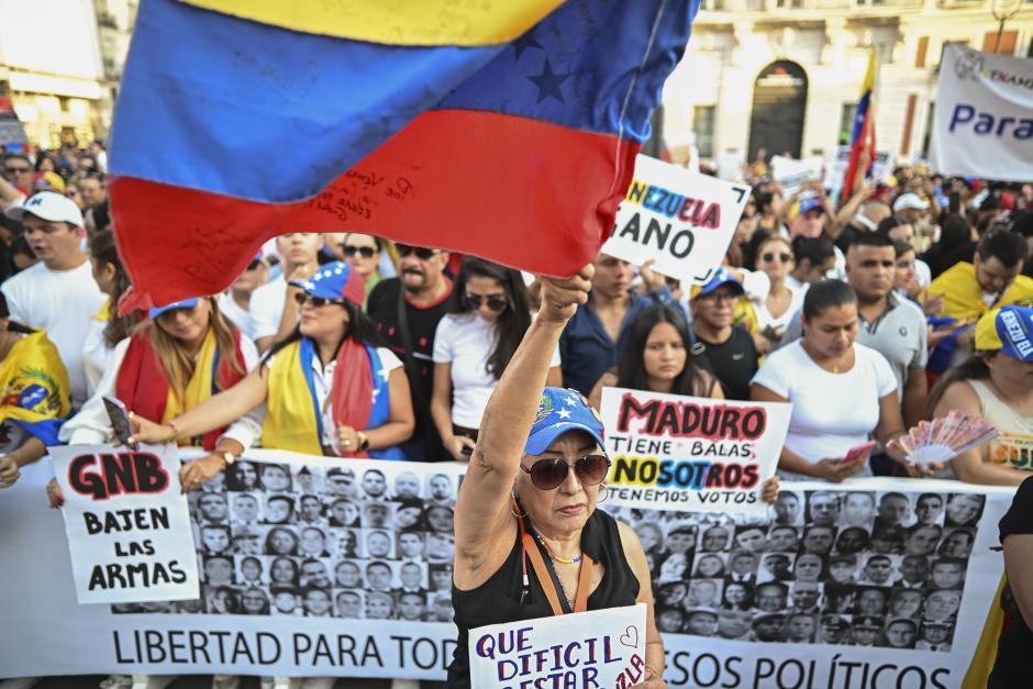 Manifestación Madrid Venezuela