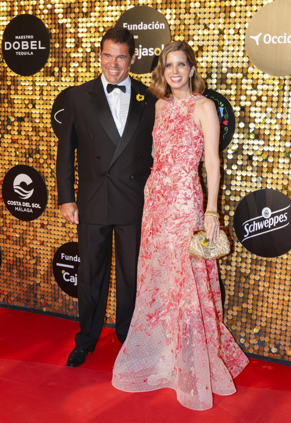 Lusi Alfonso de Borbon and Maria Margarita Vargas  during the Starlite gala in Marbella. August 4 2024