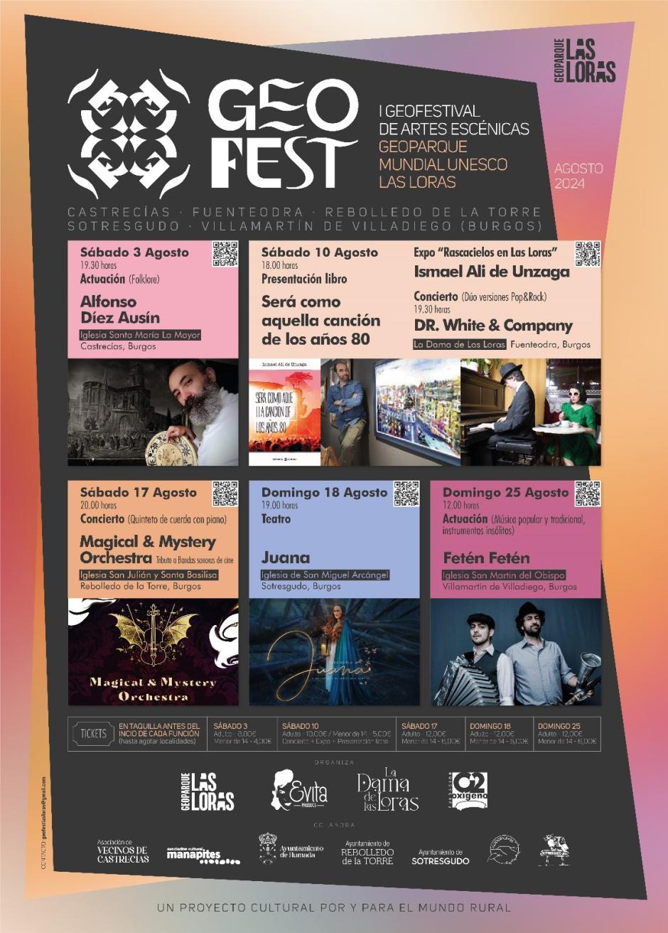 El programa del GeoFest de Las Loras