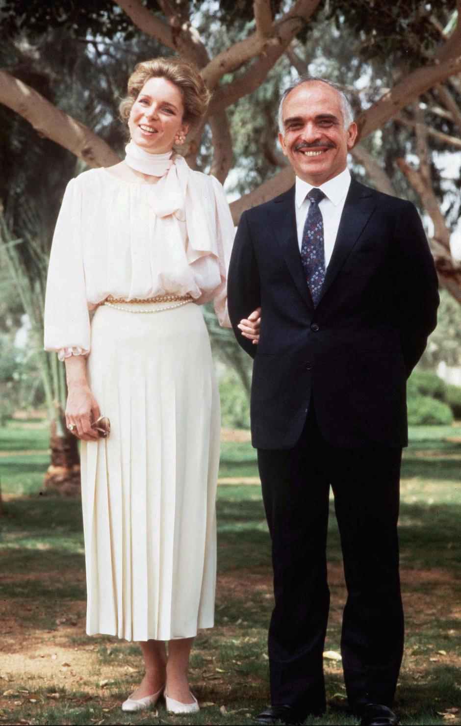 KING HUSSEIN OF JORDAN AND QUEEN NOOR - 1984