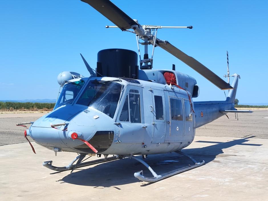 Helicóptero en las instalaciones de Pegasus Aero Group