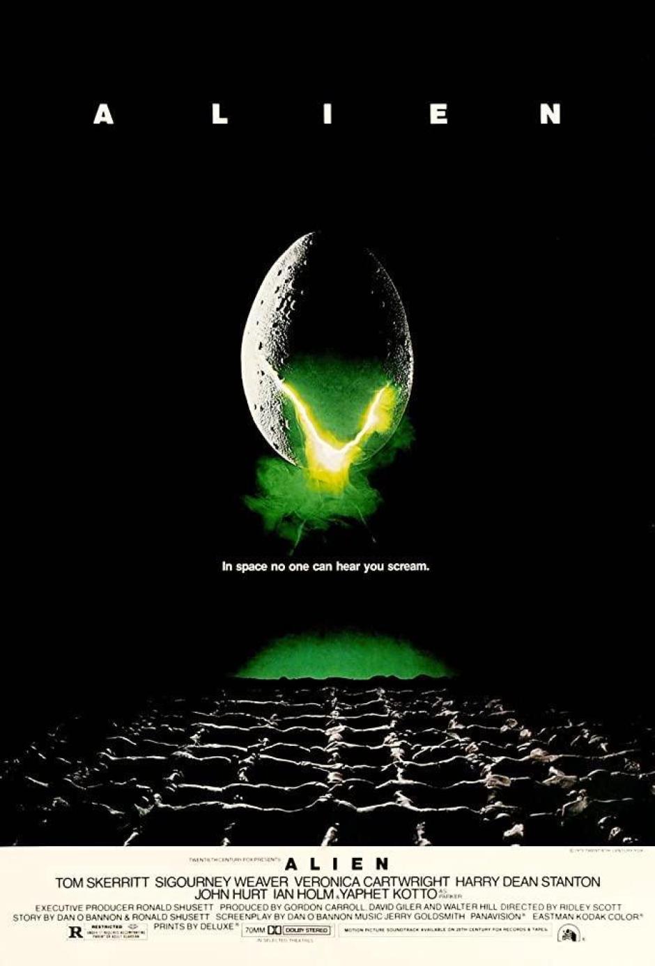 Cartel de la película original de Alien