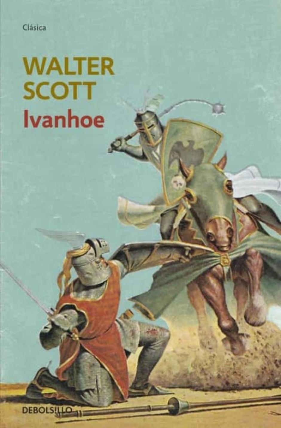 Cubierta de 'Ivanhoe', de Walter Scott