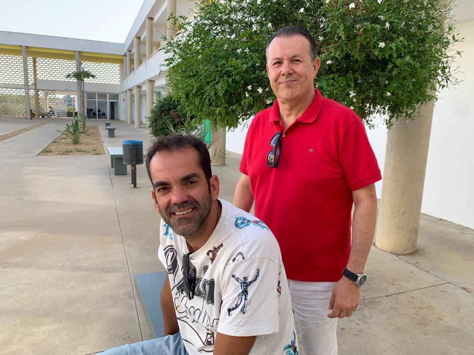 Mustapha El Kaddouri y José Manuel Méndez, miembros del Equipo Easen