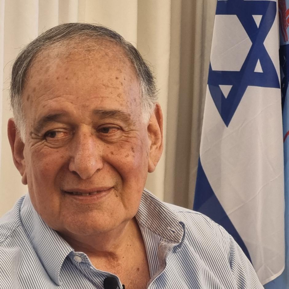 Yona Yahav, alcalde de la ciudad de Haifa