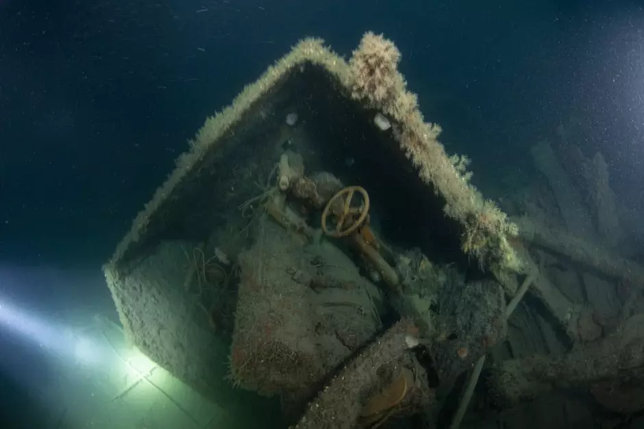 El buque estuvo perdido en el fondo del mar frente a la costa de Escocia durante más de 100 años