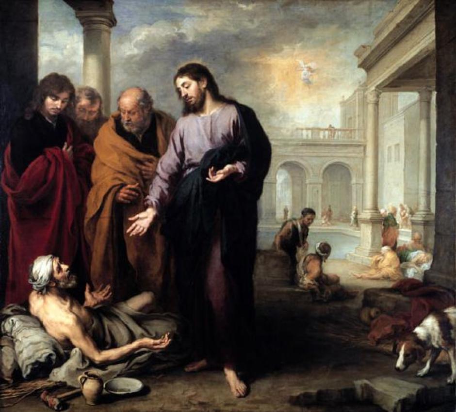 Curación del paralítico, de Murillo
Curación del paralítico, de Murillo
Curación del paralítico, de Murillo