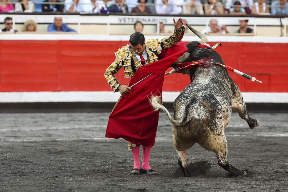 Emilio de Justo con el segundo de su lote