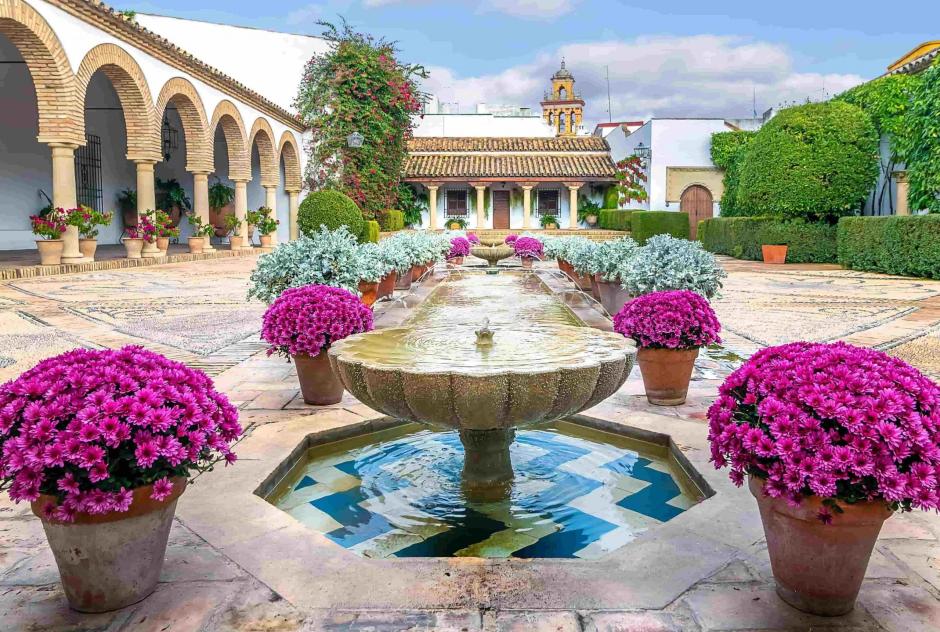 Patio de las Columnas del Palacio de Viana