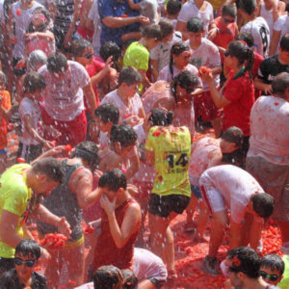 Tomatina infantil