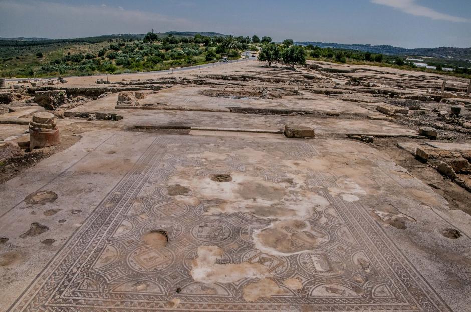 Una de las excavaciones en Séforis