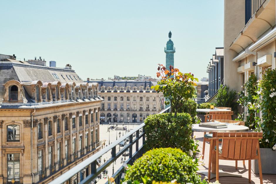 Terraza del hotel