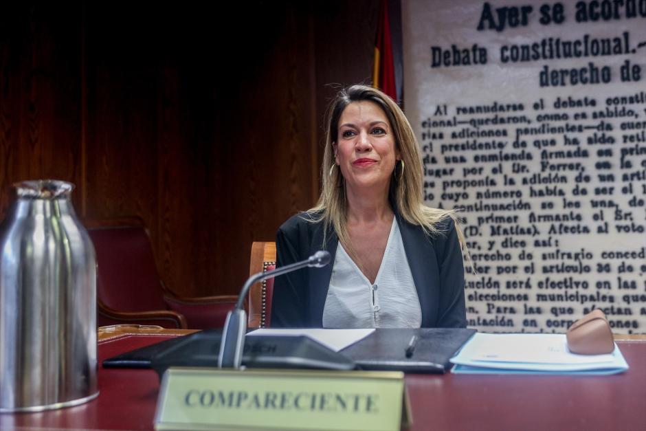 La exdirectora de Wakalua, Leticia Lauffer, comparece ante la Comisión de Investigación sobre el ‘caso Koldo’, en el Senado