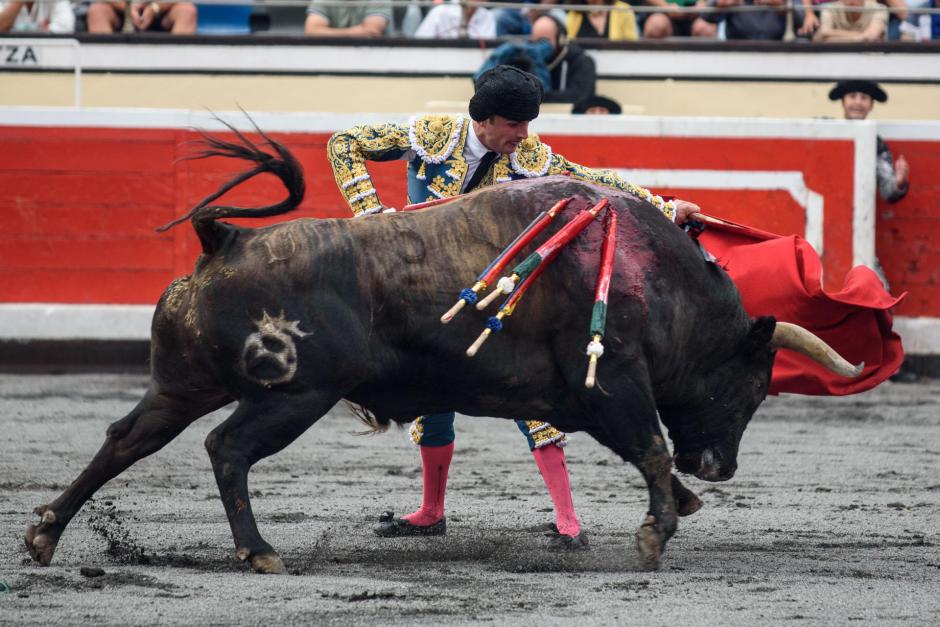 Damián Castaño, con el primero de su lote