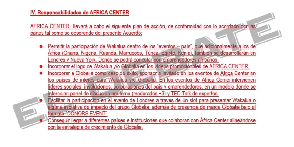 Acuerdo entre el África Center del IE y Javier Hidalgo de Globalia (I)