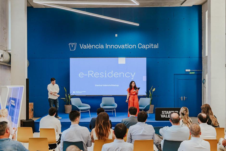 Imagen del foro e-Residency celebrado en Valencia junto a fondos inversores de Estonia