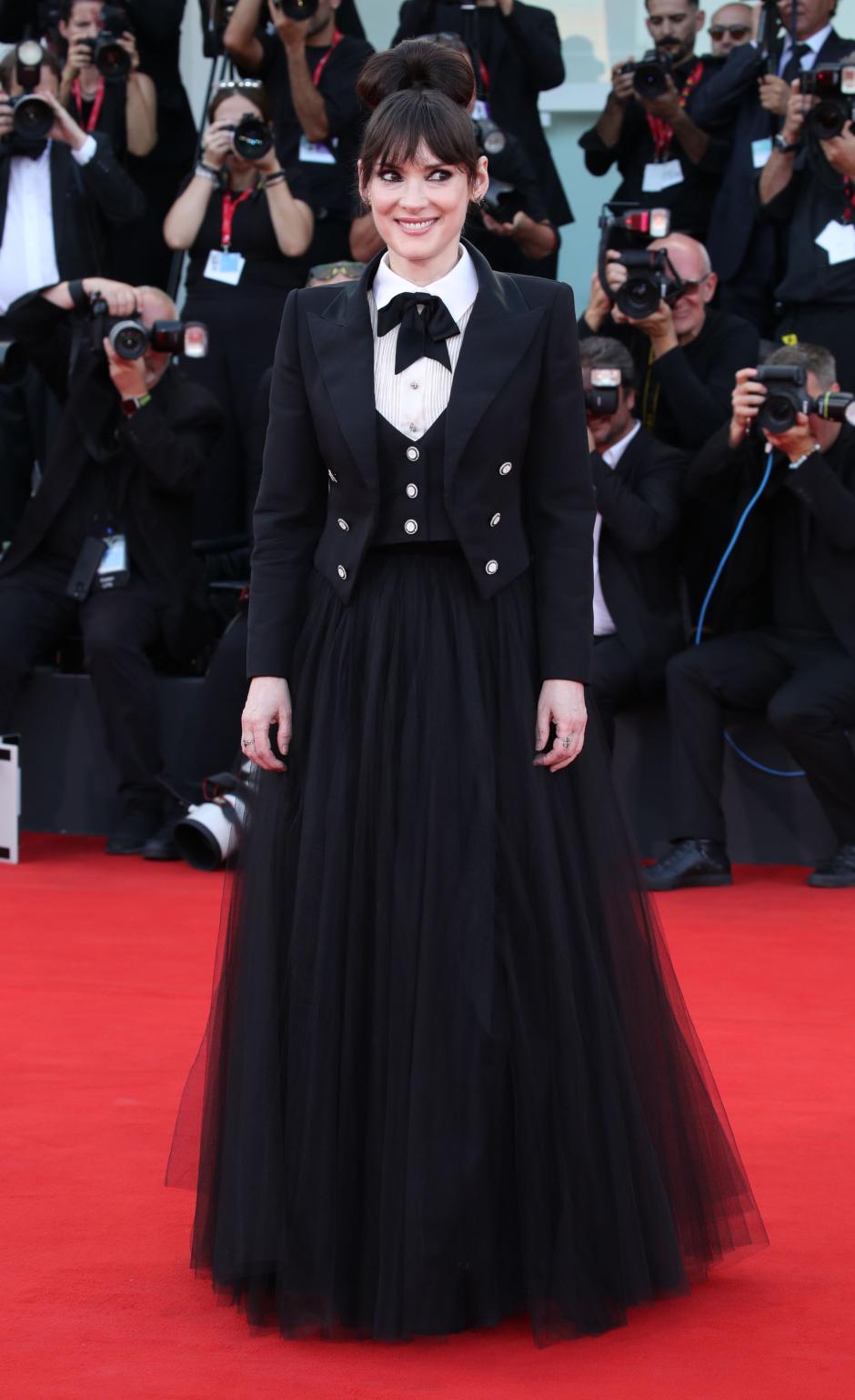 Actress Winona Ryder attending opening Ceremony and 'Beetlejuice Beetlejuice' premiere, 81st Venice International Film Festival, Italy - 28 Aug 2024