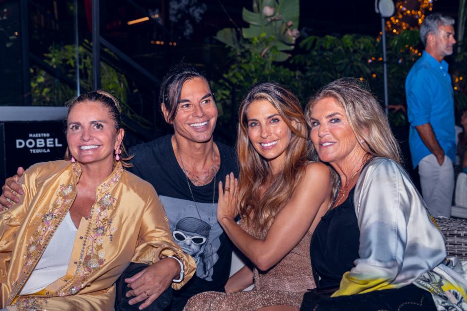 Sandra Garcia Sanjuan, Julio Jose Iglesias, Ariadna Romero and Susana Uribarri during Starlite Festival in Marbella, 30 August 2024