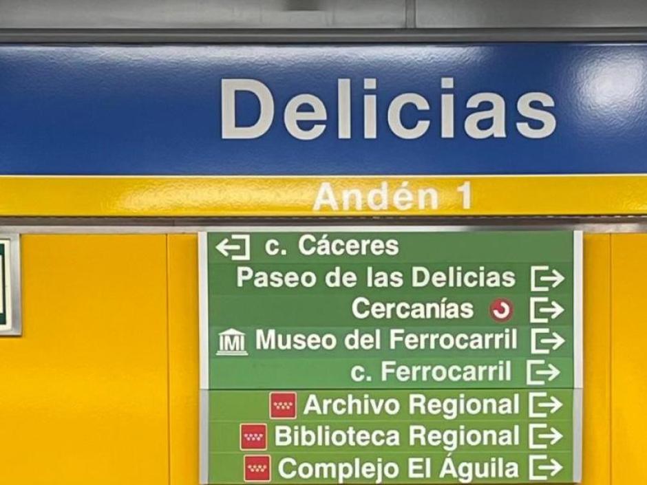 Señalización de Metro de Madrid