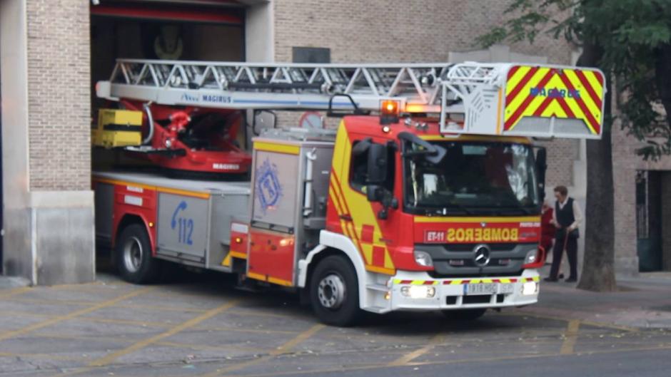 Camión de bomberos de Madrid