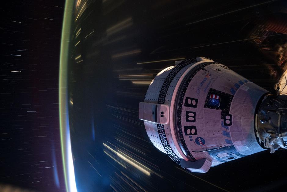 La Starliner, acoplada a la Estación Espacial Internacional