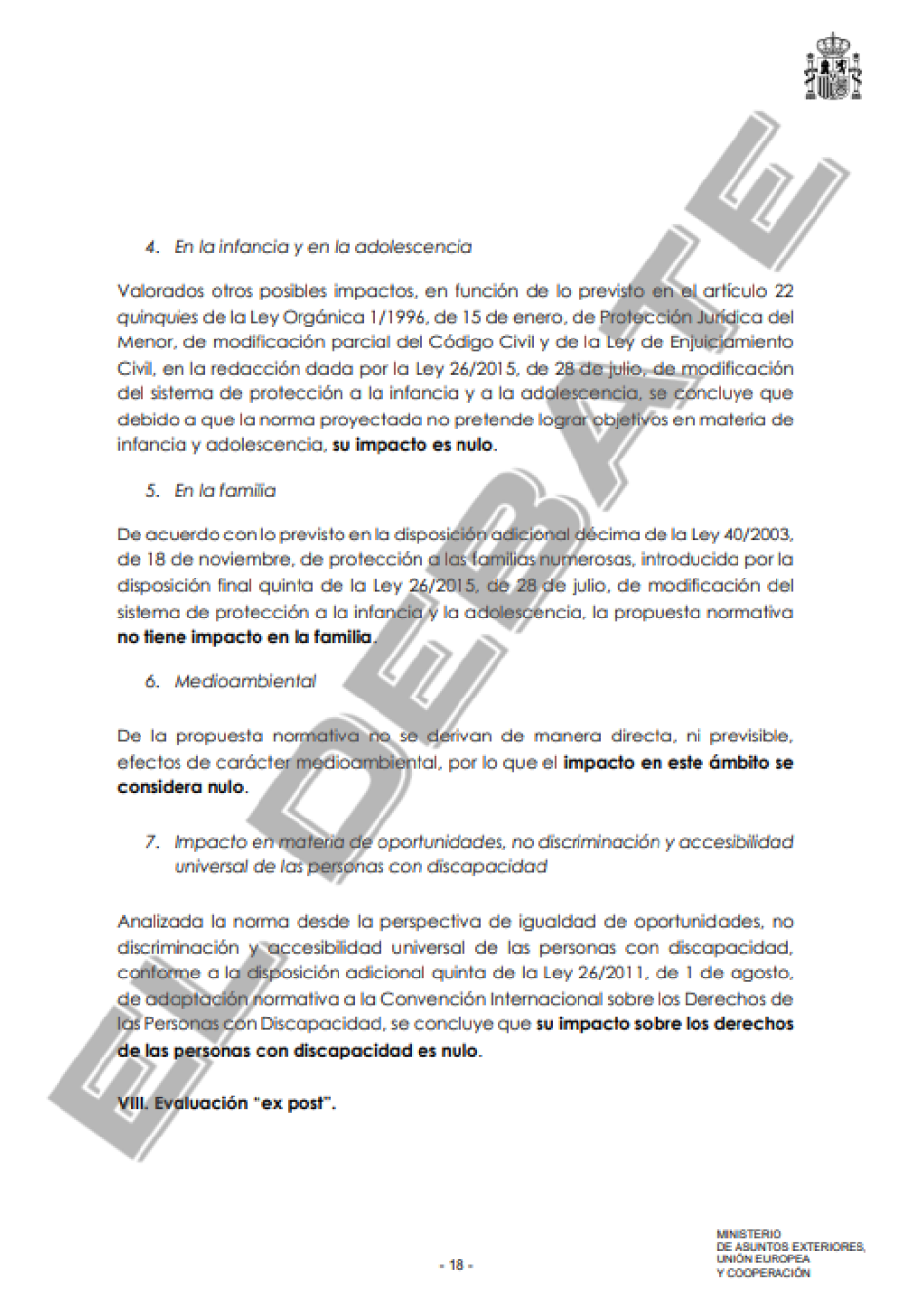 Informe sobre los 1,5 millones que Exteriores ha dado a la Fundación Onuart