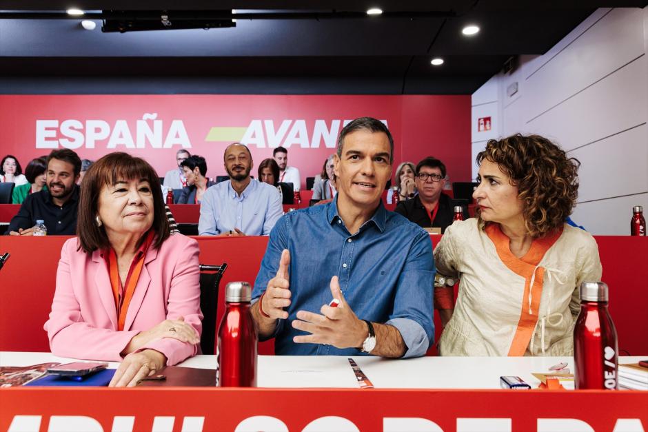 Reunión del Comité Federal del PSOE en Ferraz