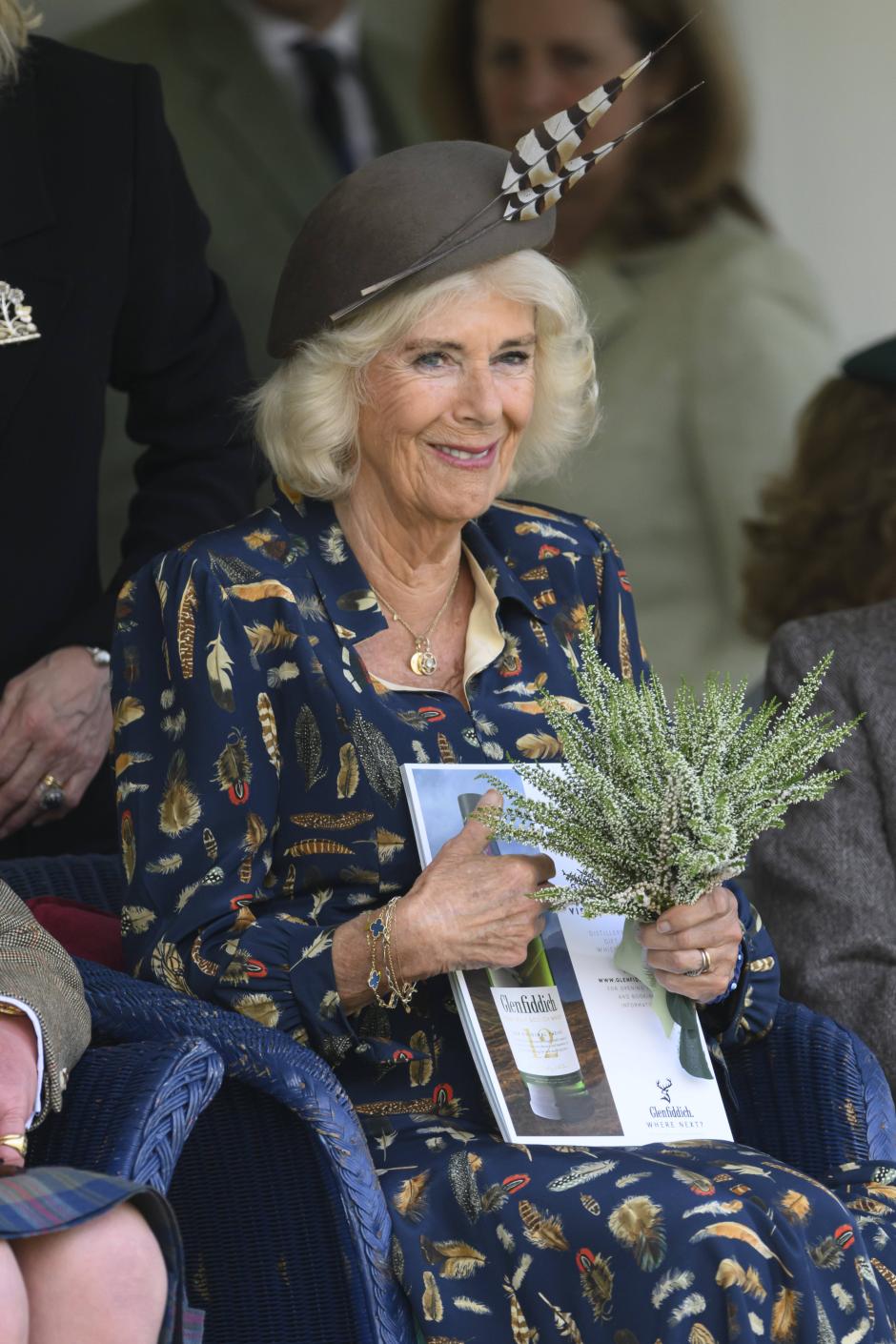 King Charles and Queen Camilla at the Braemar Highland Gathering 2024 Braemar United Kingdom 07 September 2024//ROOKETIM_DSC_1519_2/Credit:Tim Rooke/SIPA/2409071635 *** Local Caption *** .