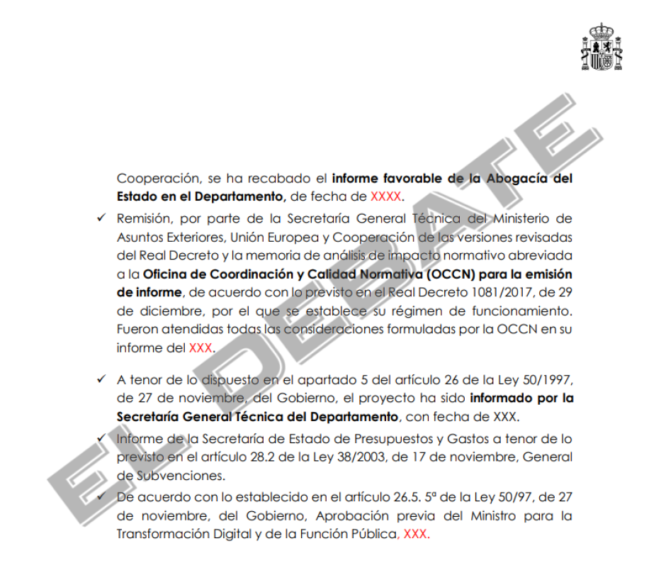 El informe de Escrivá fue clave para la concesión de los 1,5 millones