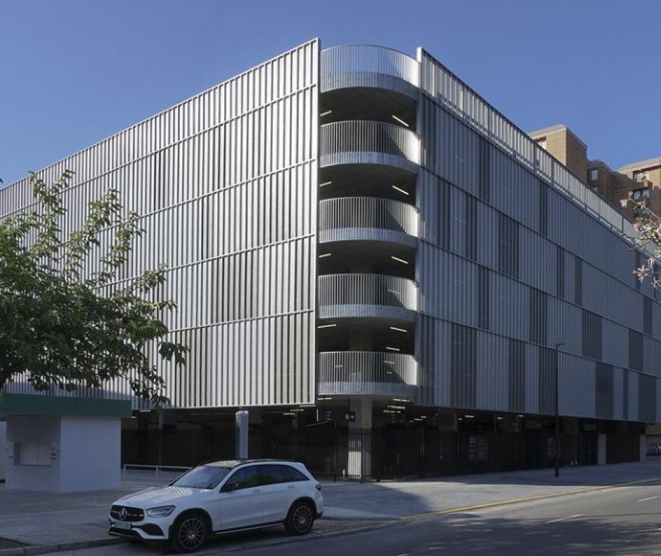 Macroparking de Juan Roig en Valencia
