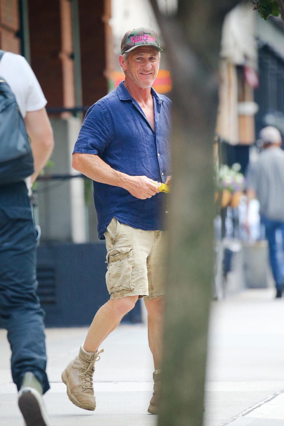 Actor Sean Penn in New York City.