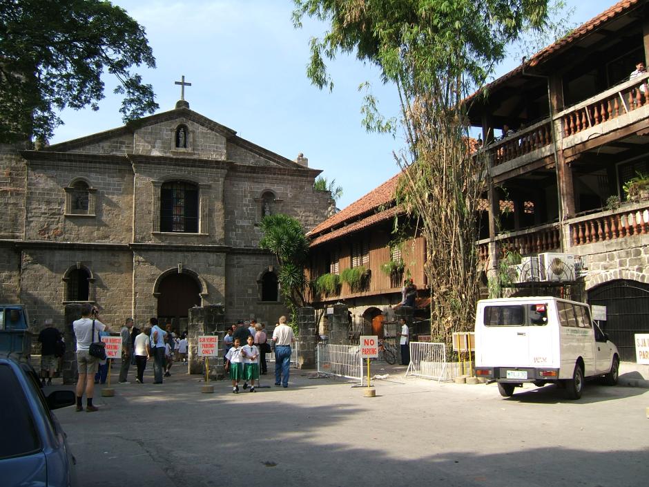 Iglesia de San José de las Piñas, en Filipinas, donde se encuentra el órgano de bambú