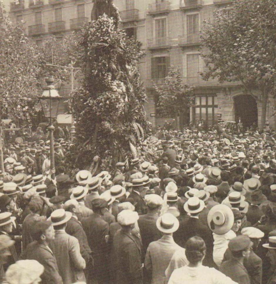 Homenaje A Rafael Casanova en la Diada de 1914