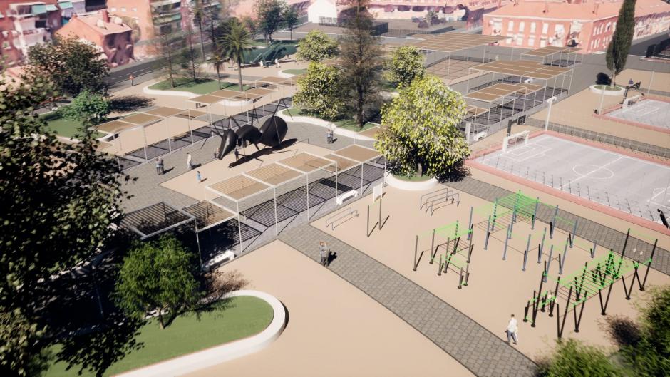 Parque urbano que se levantará en San Fernando de Henares