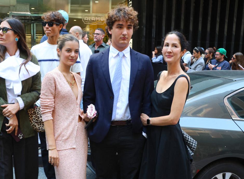 Patricia Cristina Herrera with  Olimpia Baez Herrera during the New York Fashion Week in New York, NY on September 9, 2024.